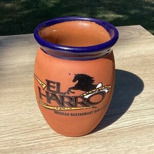 El Harro‎ Mexican Restaurant Bar Grill Cantaritos Estilo Jalisco Clay Mug